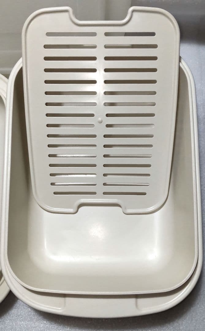 【生産終了】タッパーウェアウルトラ21電子レンジ-オーブン調理器具 ４点セット