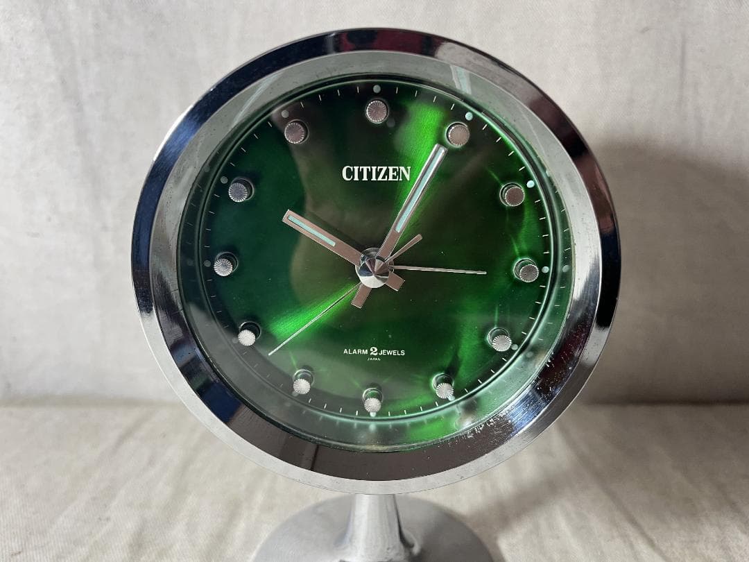 レトロ！【シチズン】 置時計　№５１１１ サンヨー食品 スペースエイジ