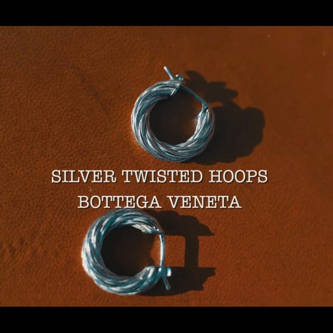 【oursローズさん愛用】Bottega Veneta ツイストピアス　片耳