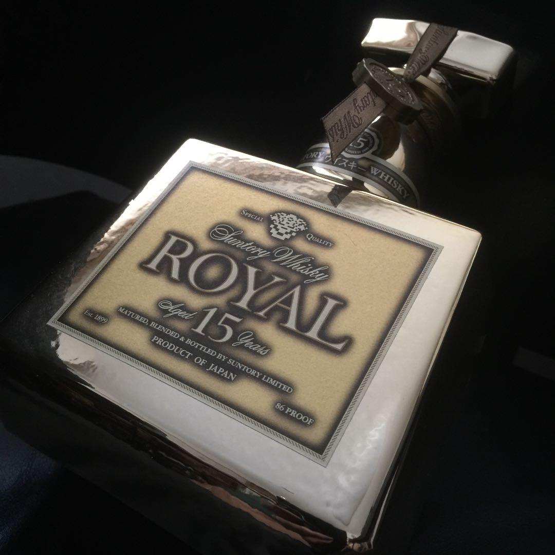 金サントリーローヤルプレミアム15年ウイスキー 全国50本限定非売品 希少超美品