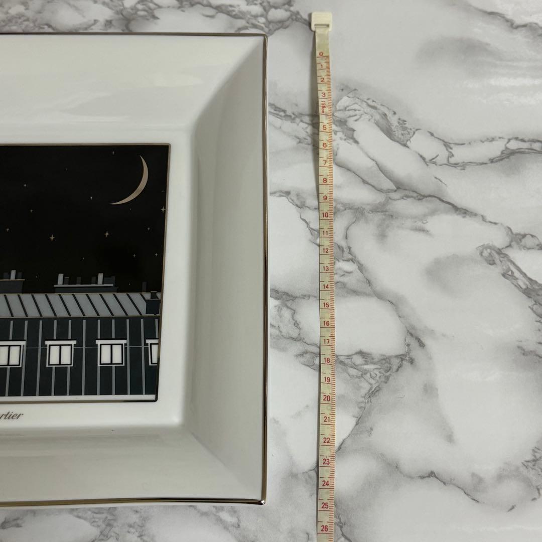【新品】Cartier カルティエ スクエアプレート パンサー 皿 箱付