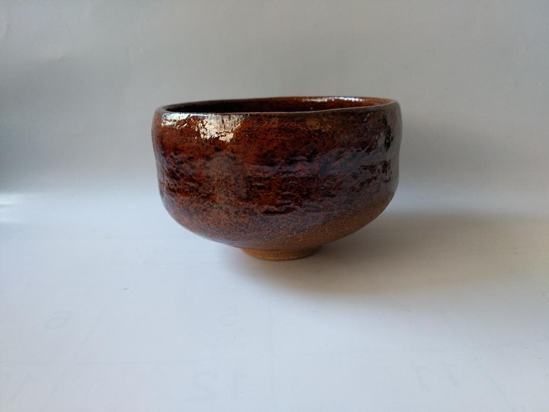 松雲窯 泉喜仙 作 大樋茶碗 大樋焼 共箱 栞 茶道具 抹茶碗 新品 未使用