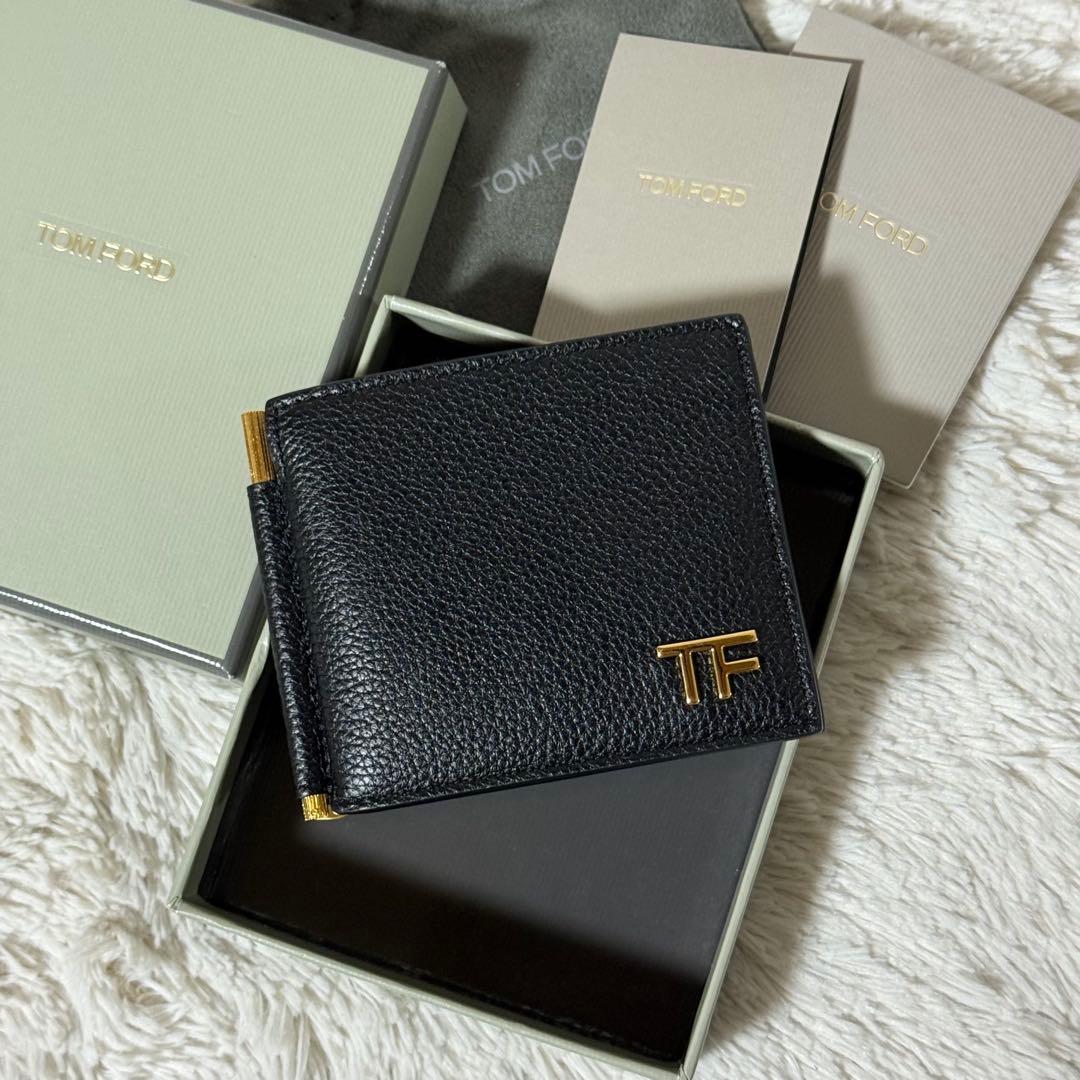 ⭐️新品未使用⭐️　トムフォード　YT231 LCL158G マネークリップ　黒