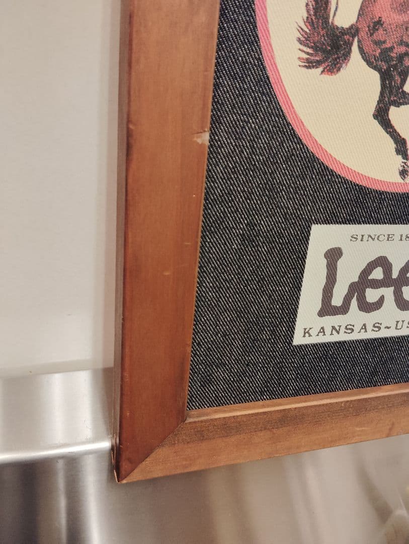 EDWIN エドウィン lee 看板　リーバイス　インテリア　店舗販促