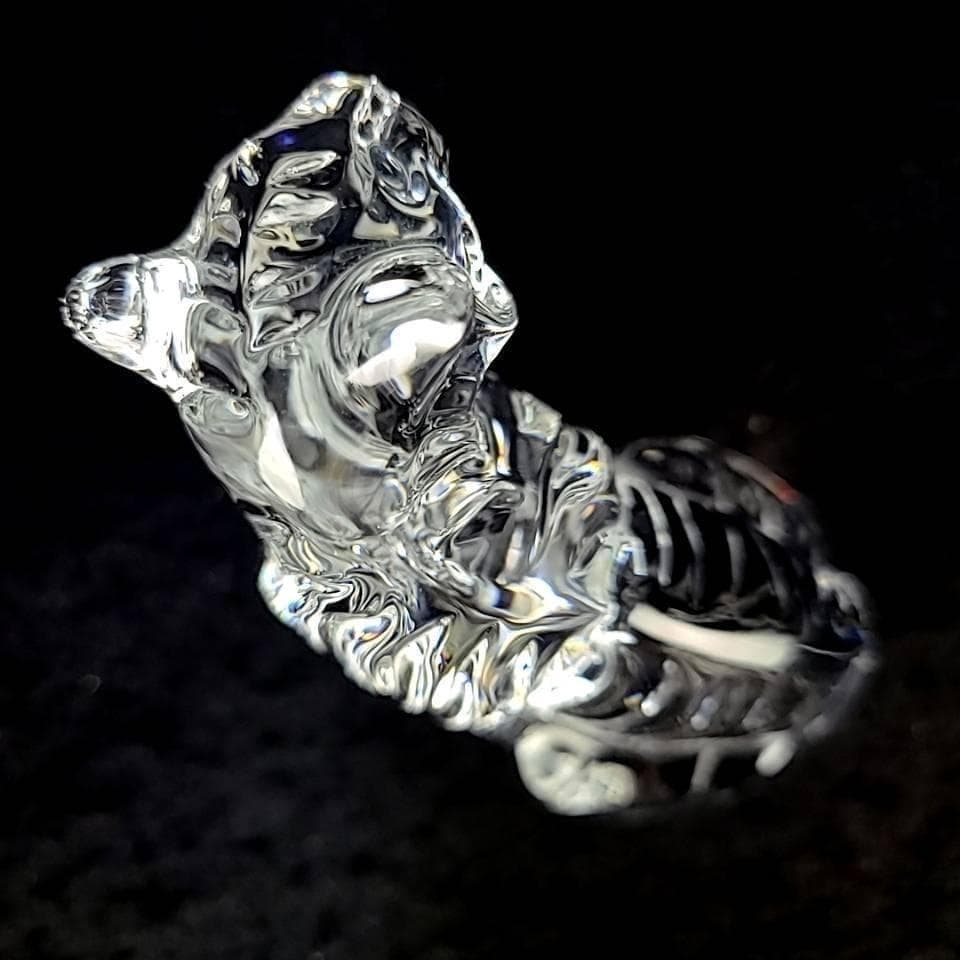 ●美品/バカラ　干支　寅　トラ　虎　置物　フィギュリン 0