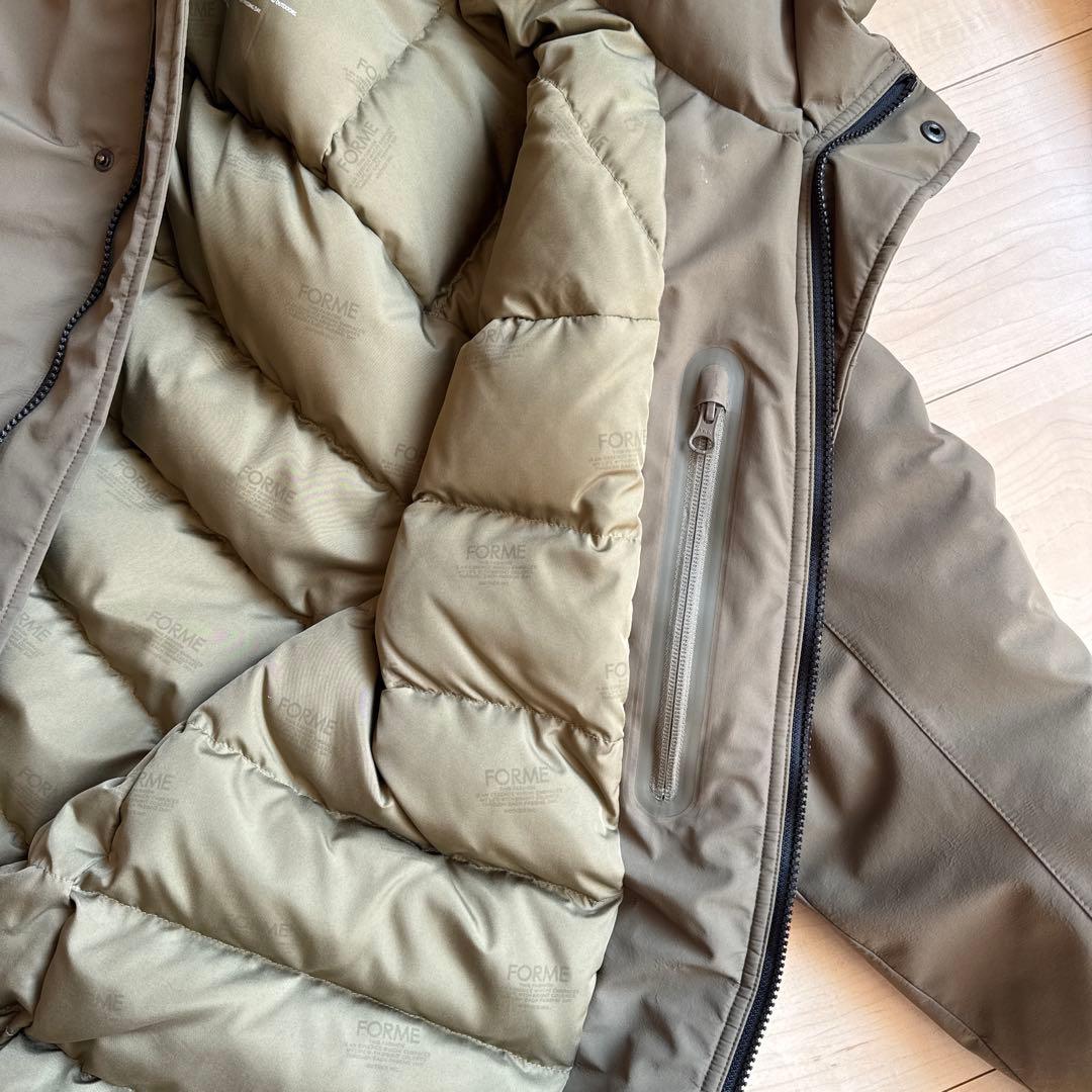 FORME 東原亜希 3レイヤー ロングダウンコート