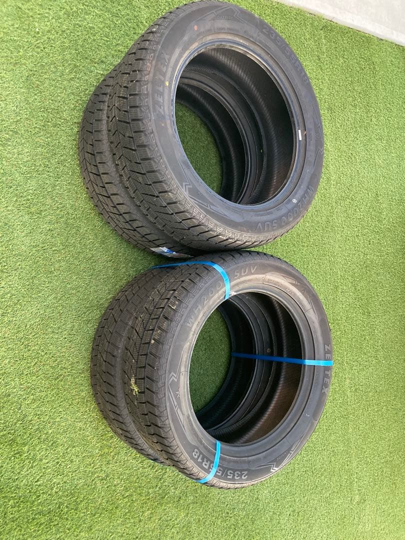 ZETEX H2000 235/55R18 スタッドレスタイヤ　4本　送料込み