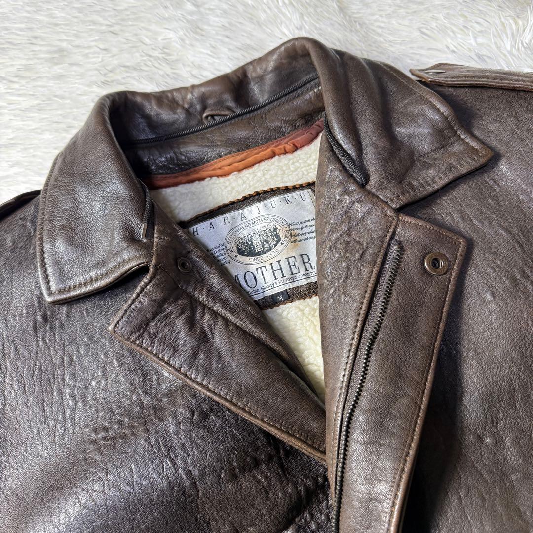 【90s】G-1 ラムレザー フライトジャケット L 襟ボア・ライナー付き完品