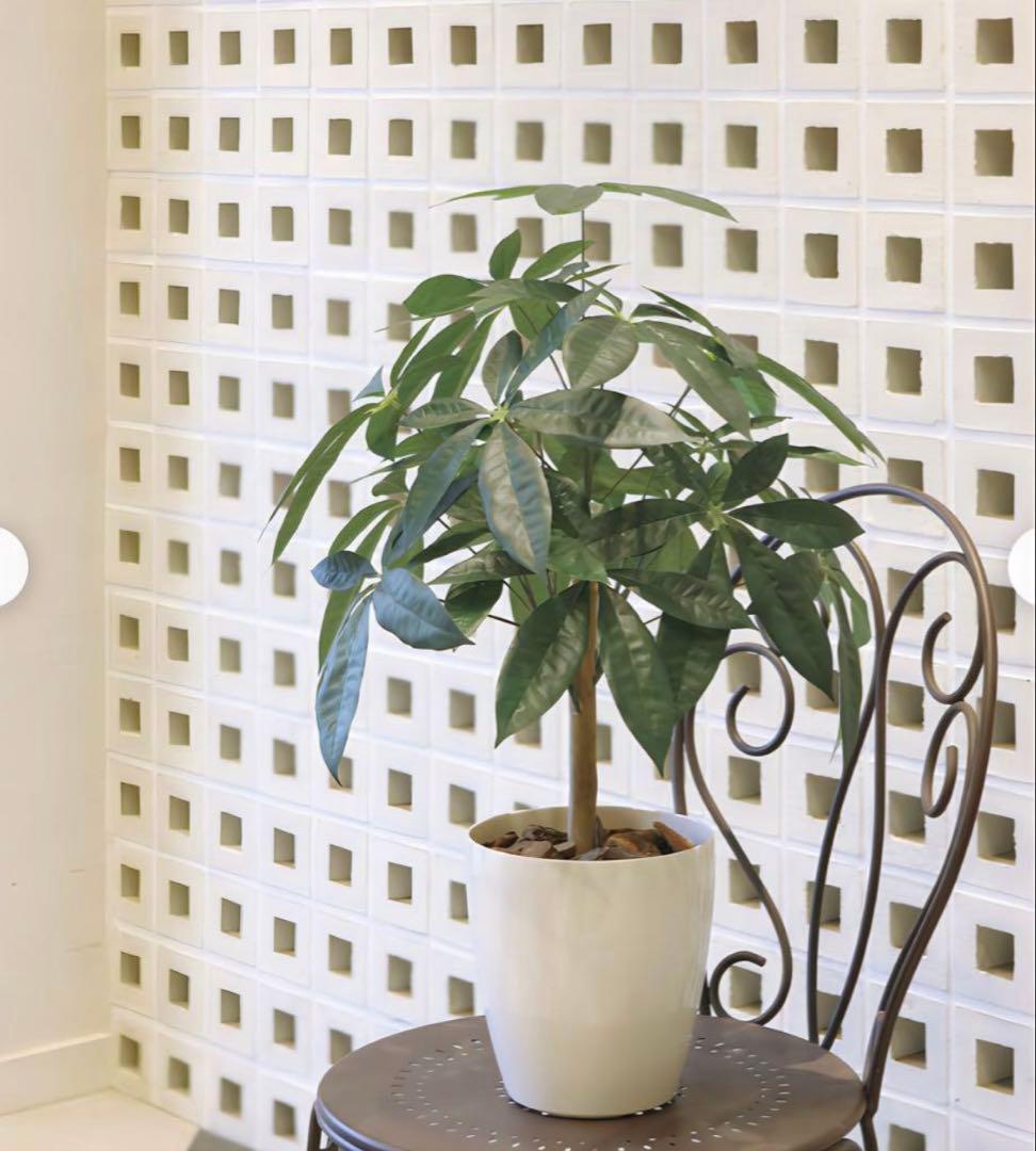 光触媒　人工観葉植物　ウォールグリーン　フェイクグリーン　パキラ72