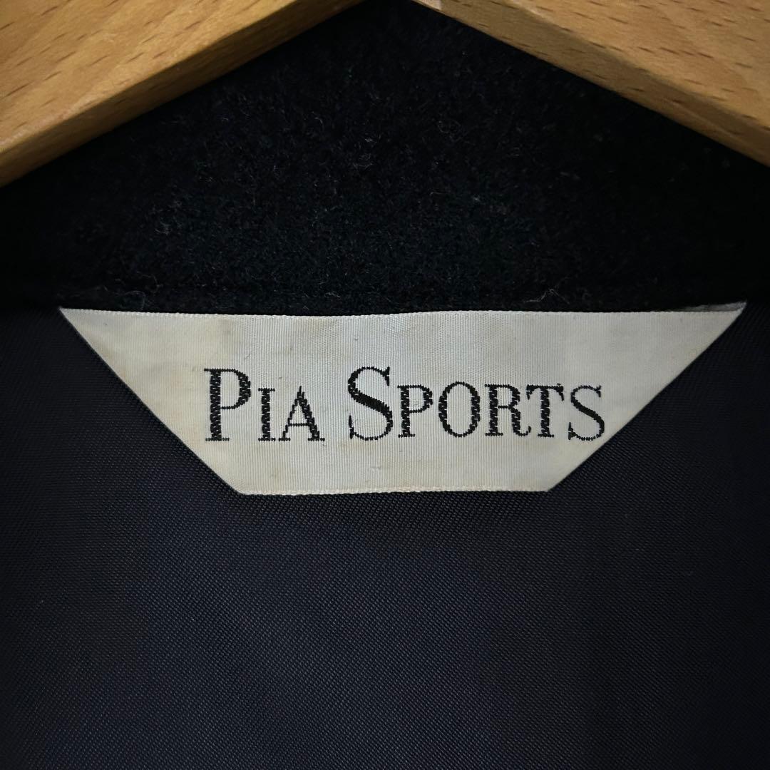 Vintage 90s【変形】all black wool jacket