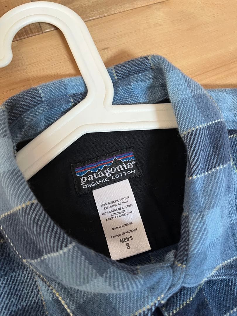 パタゴニア　Made In Rumaniaフィヨルドフランネルシャツ