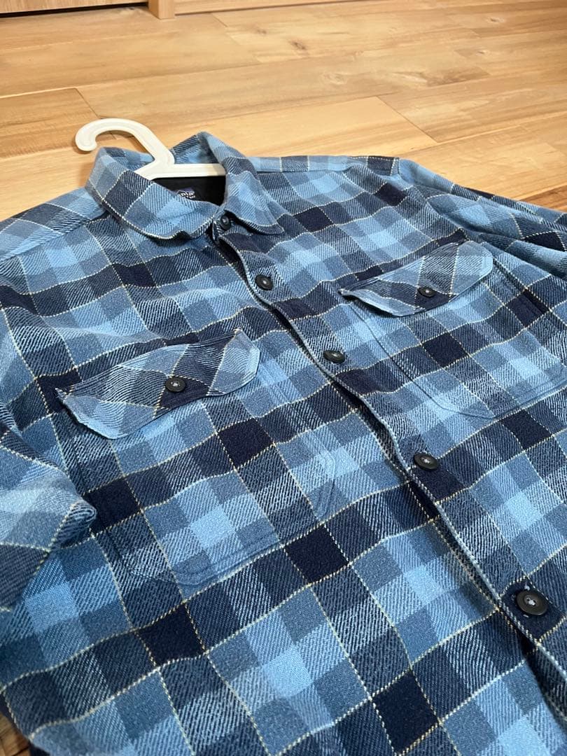 パタゴニア　Made In Rumaniaフィヨルドフランネルシャツ