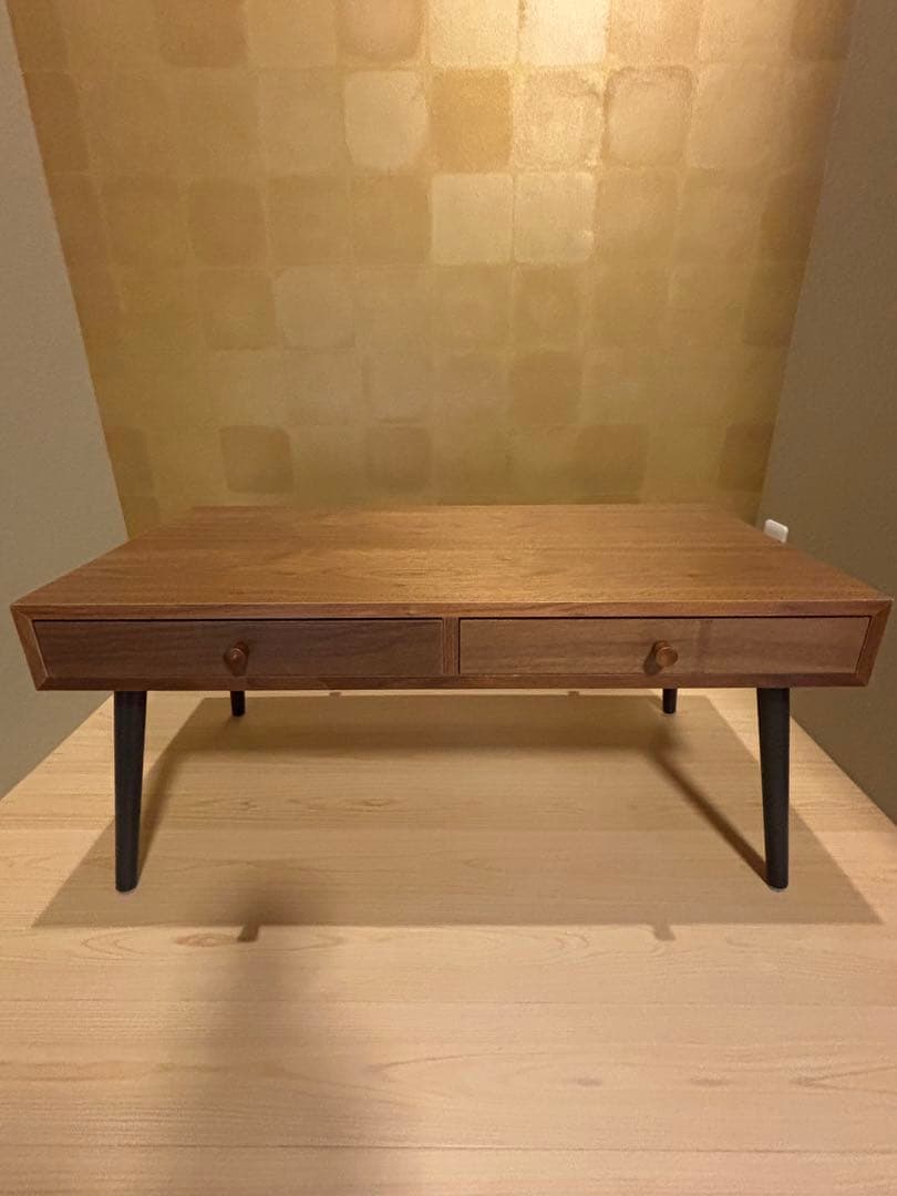 Hino！ブラウン木製センターテーブル！美品！