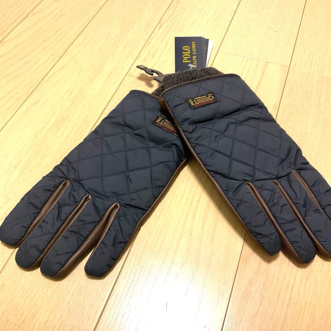 【新品】RALPH LAUREN ラルフ ローレン 手袋 メンズ グローブ　M
