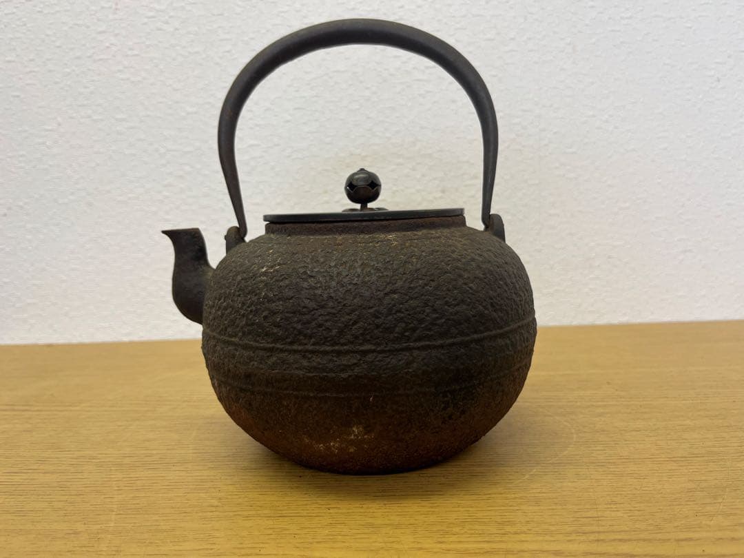 鉄瓶　龍文堂造　茶道具　伝統工芸品　アンティーク　インテリア
