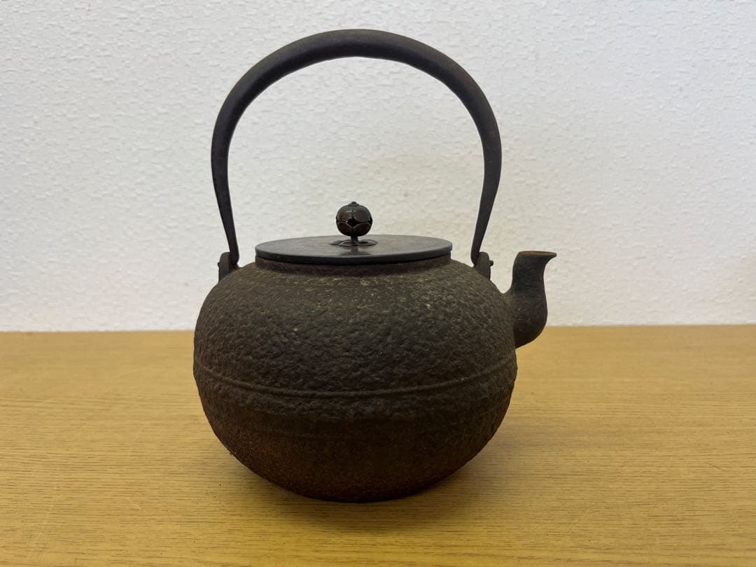 鉄瓶　龍文堂造　茶道具　伝統工芸品　アンティーク　インテリア