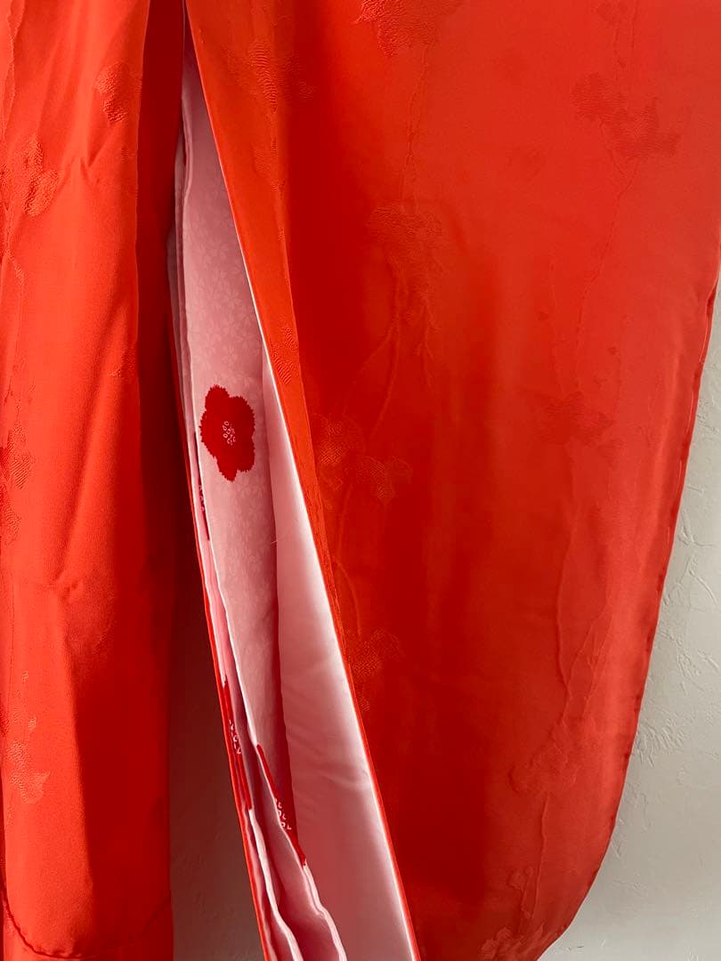 七五三　7歳　正絹　色無地　お着物セット