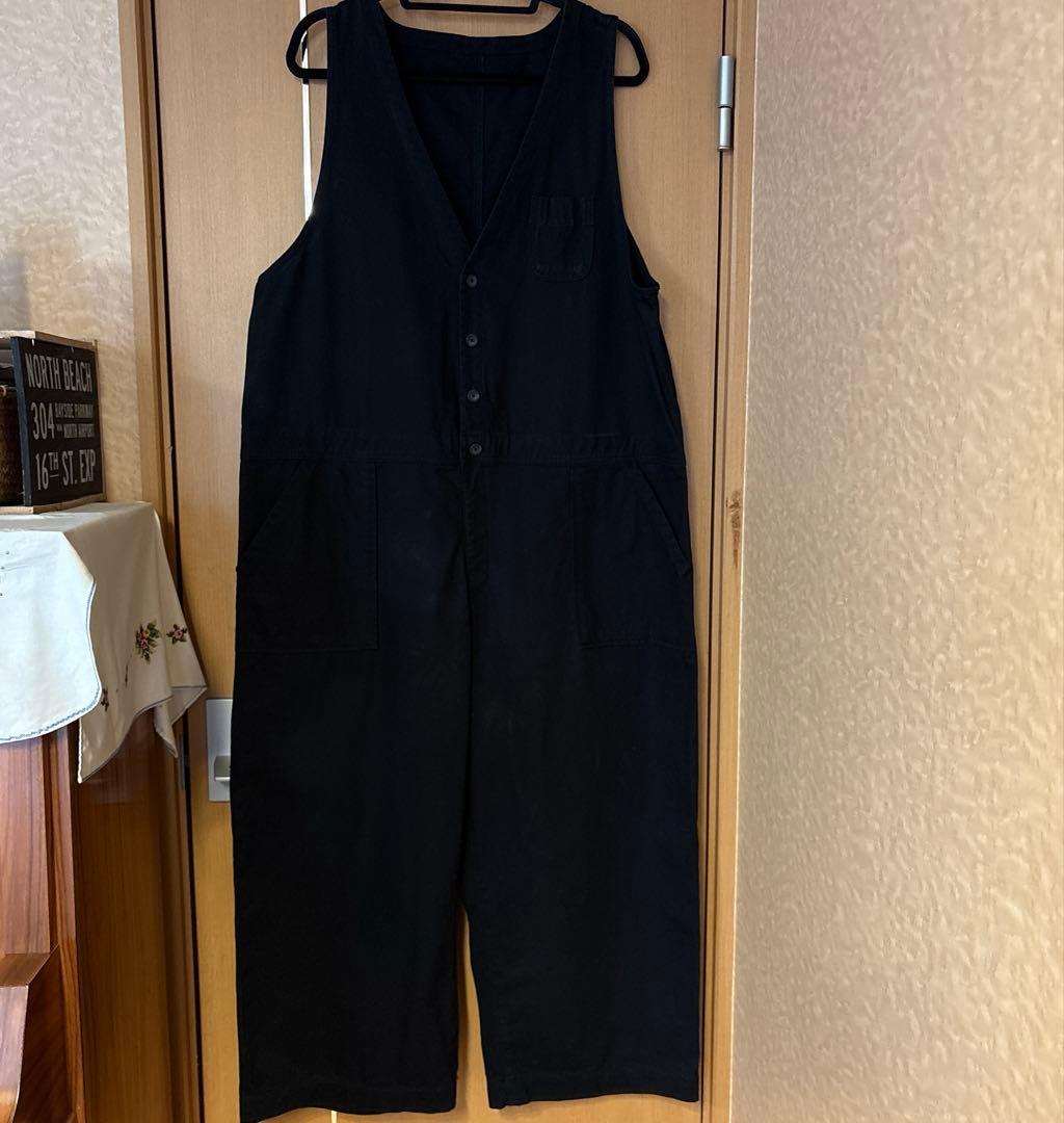 【soulberry】店長がつくった、デニムじゃないサロペット　L