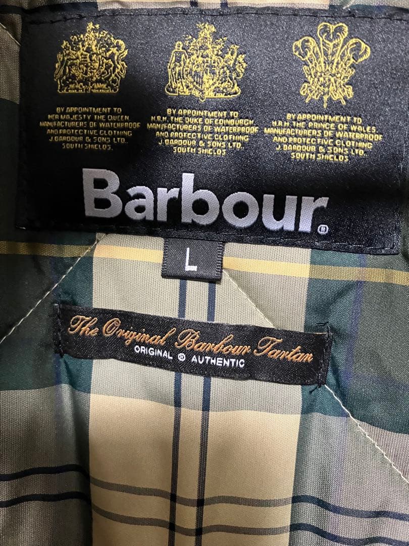 Barbourジャケット　Lサイズ