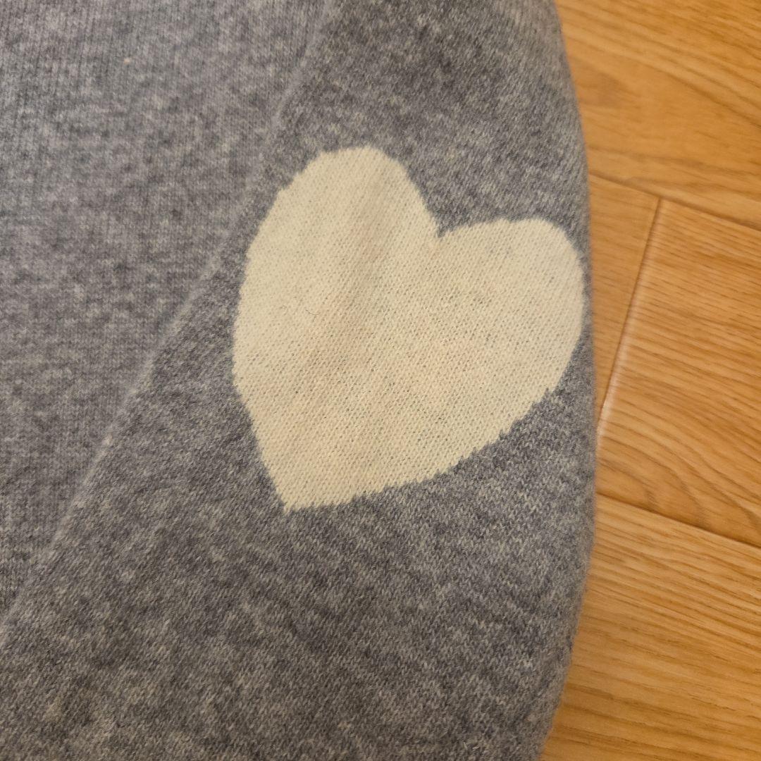 バーバリーブルーレーベル　 ニットセーター 肘ハート　38