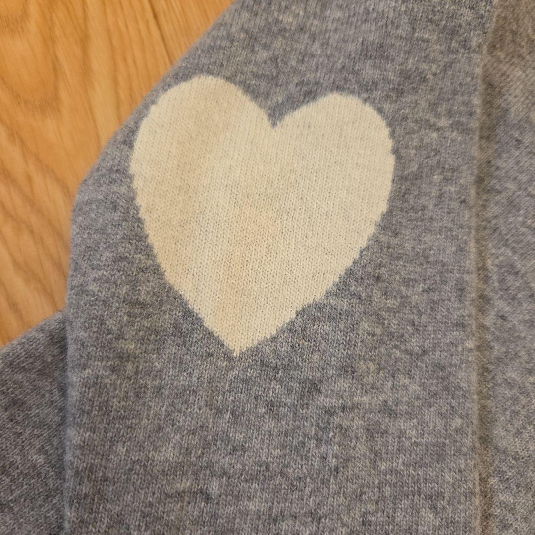 バーバリーブルーレーベル　 ニットセーター 肘ハート　38