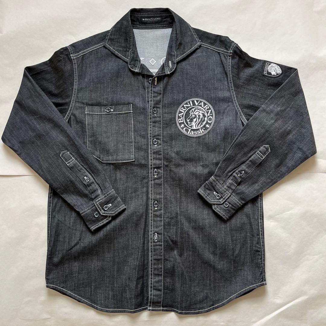 タグ付き新品未使用 BARNI VARNO デニムシャツ L