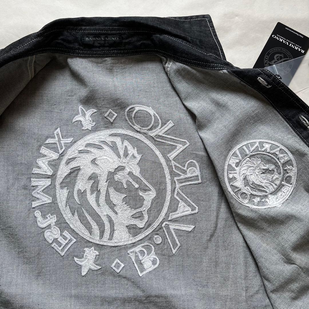 タグ付き新品未使用 BARNI VARNO デニムシャツ L