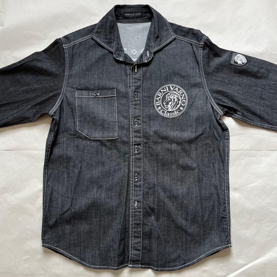 タグ付き新品未使用 BARNI VARNO デニムシャツ L
