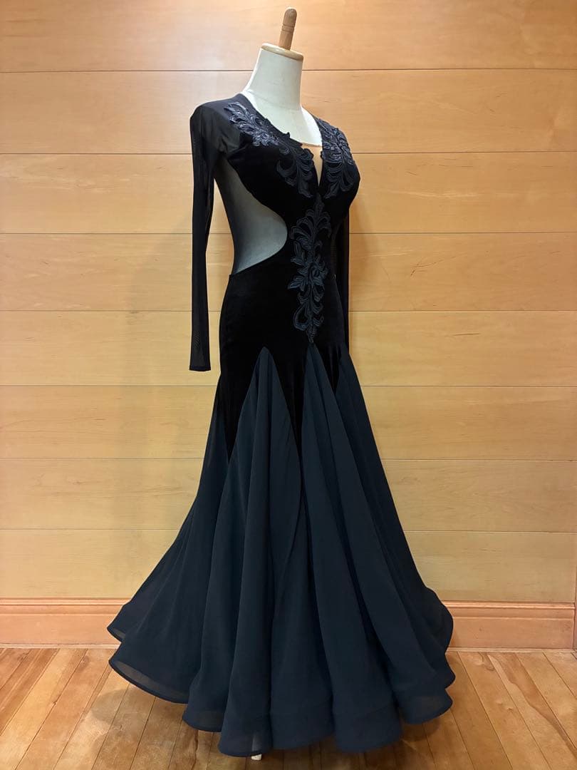 【TID M157D】ボールルームワンピース(黒)