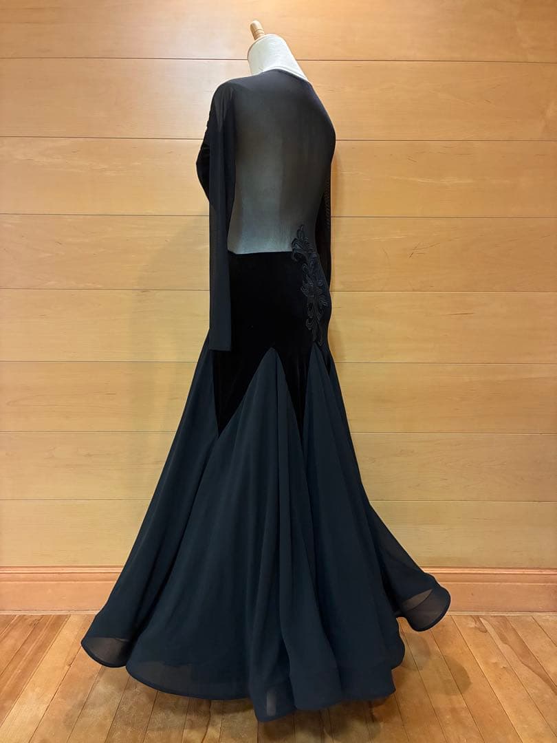 【TID M157D】ボールルームワンピース(黒)