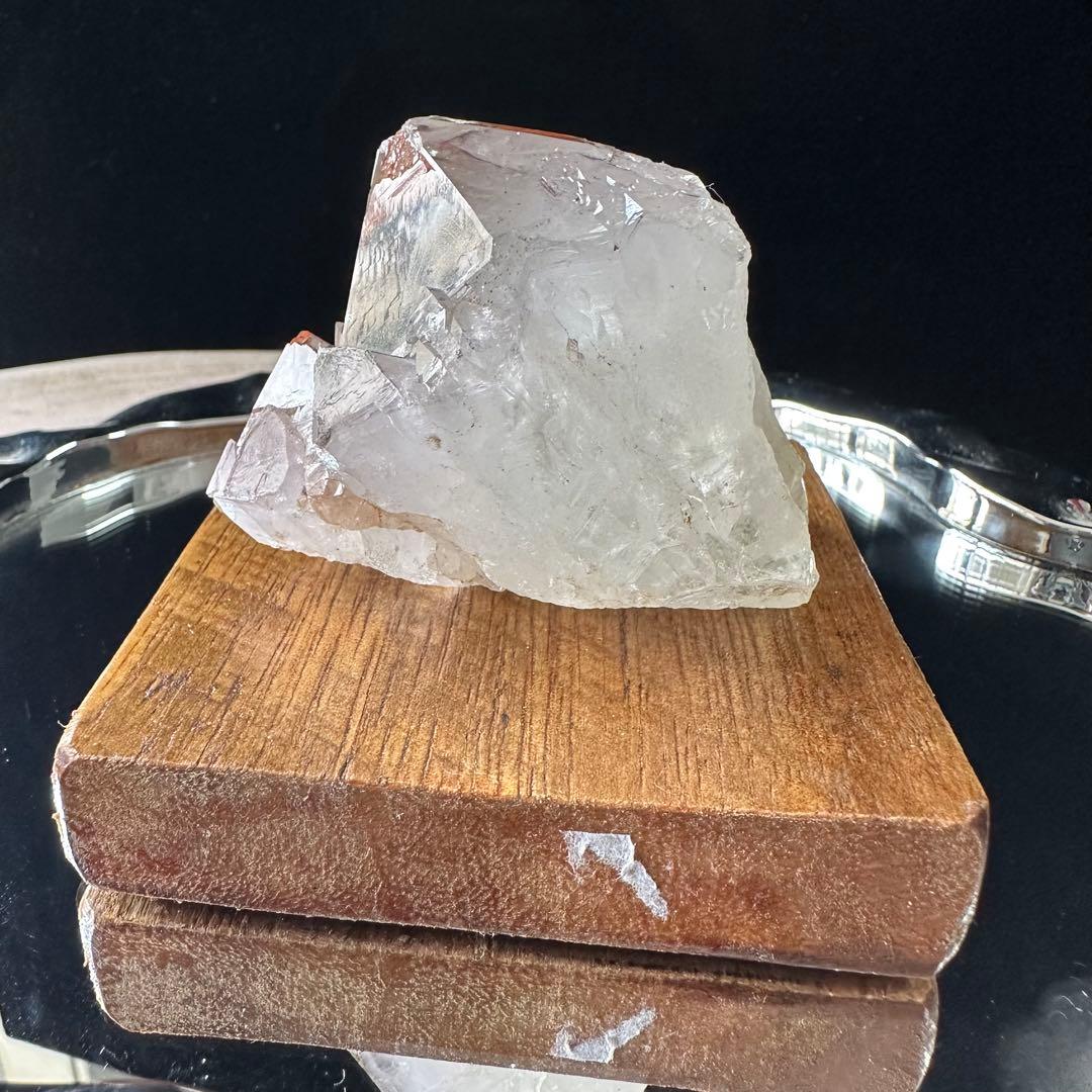 天然石 オーラライト共生水晶の原石　置物　鉱物F.05