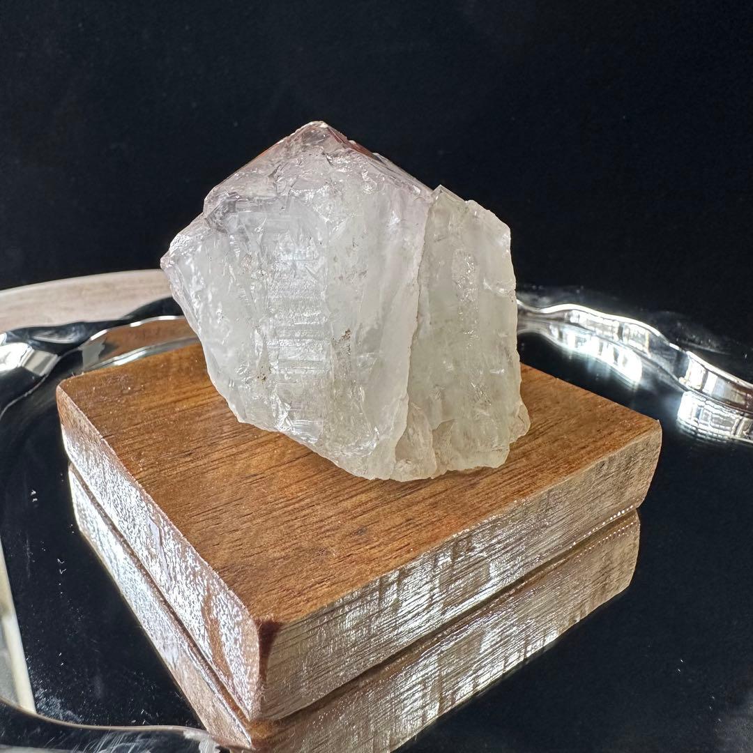 天然石 オーラライト共生水晶の原石　置物　鉱物F.05