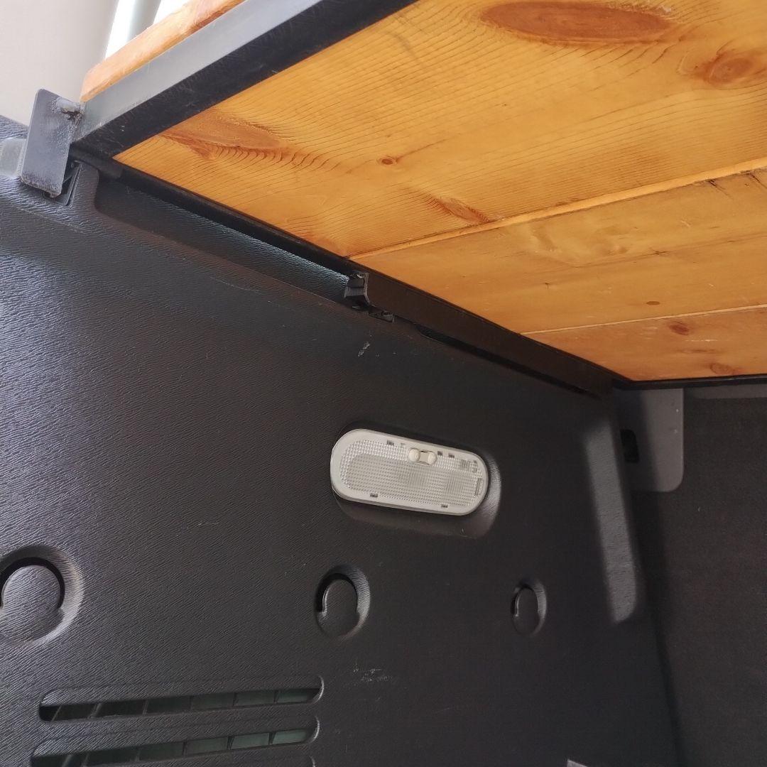 カングー2用 トランク棚板 棚板用スチール枠 キャンプラック セット