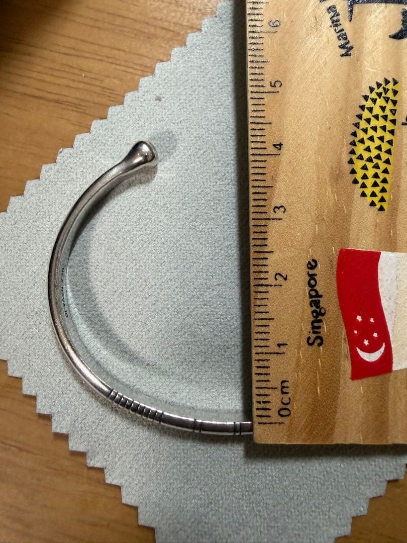 Navajo バングル　ジョナサンネズ　シルバー　Indian jewelry