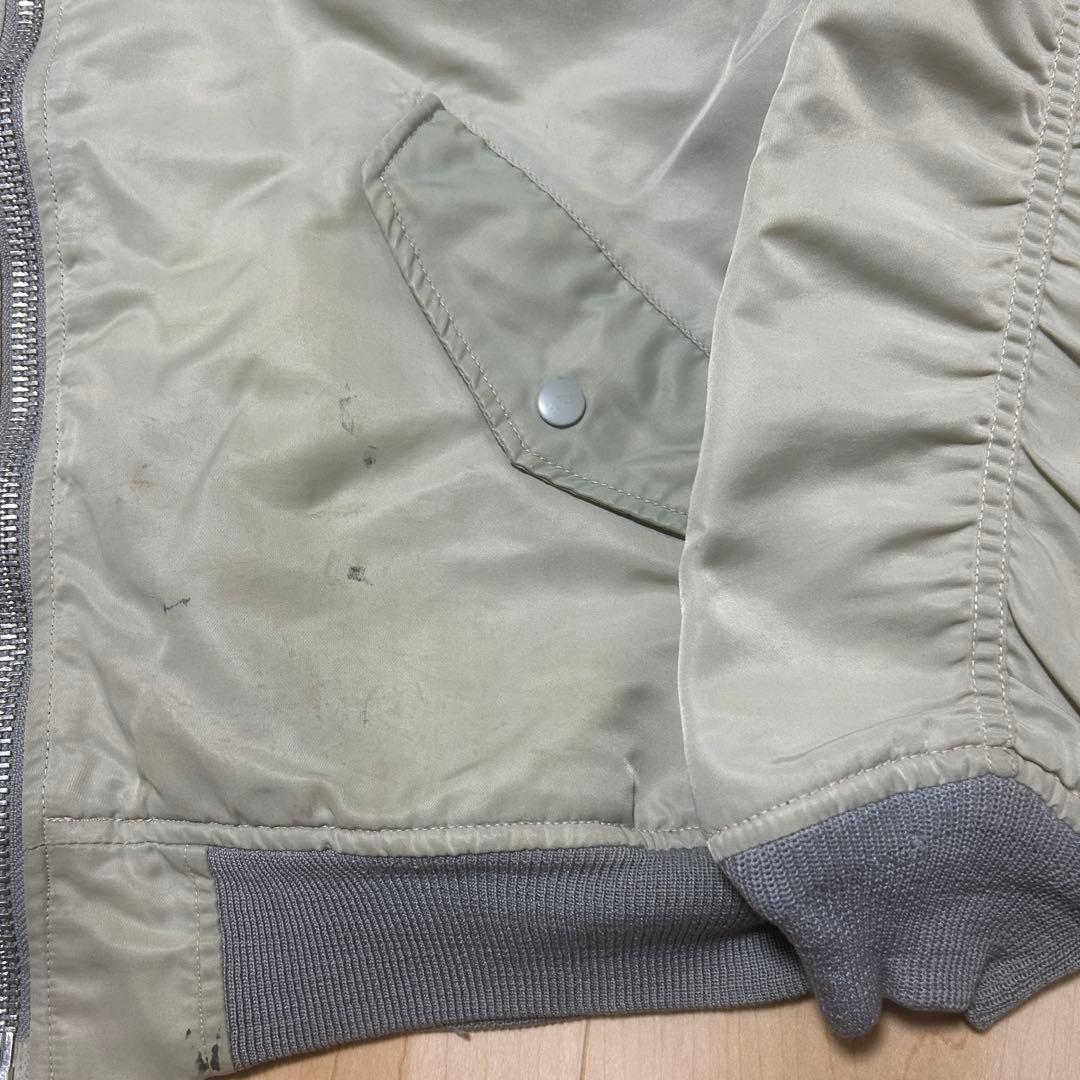 ハーレーダビッドソン MA-1ルック ワッペンジャケット