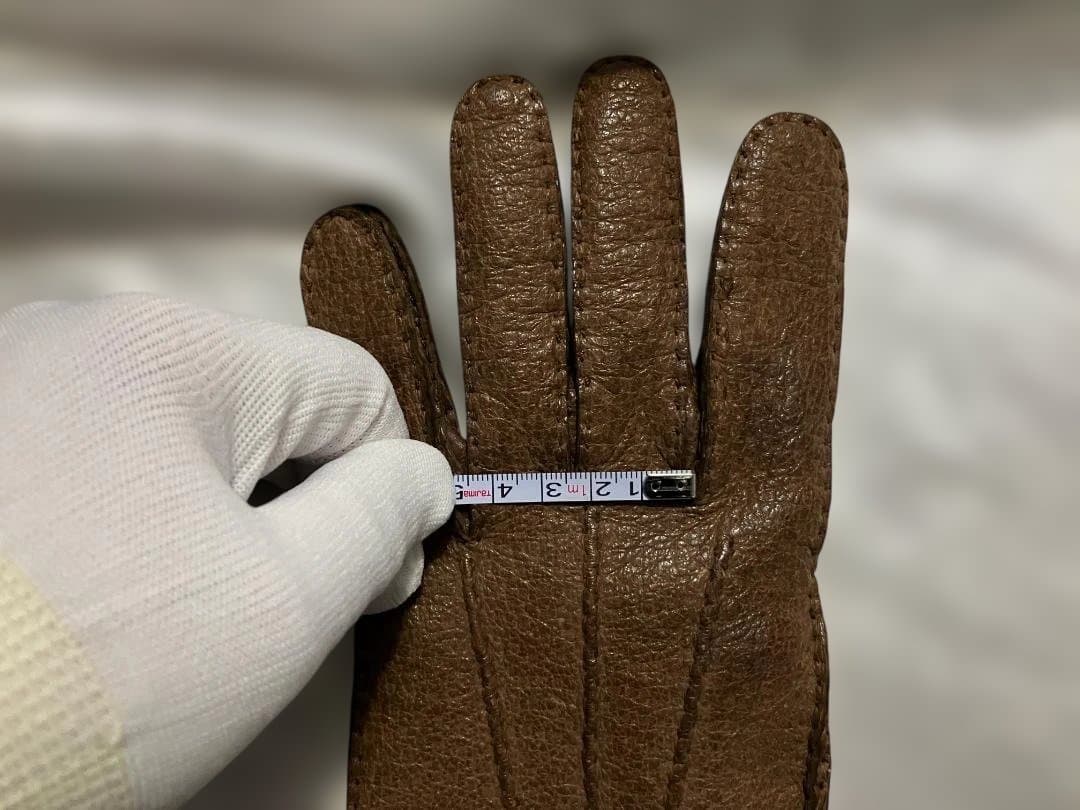 e*e様 restelli リステリー の手袋 ペッカリー100パーセント 裏地