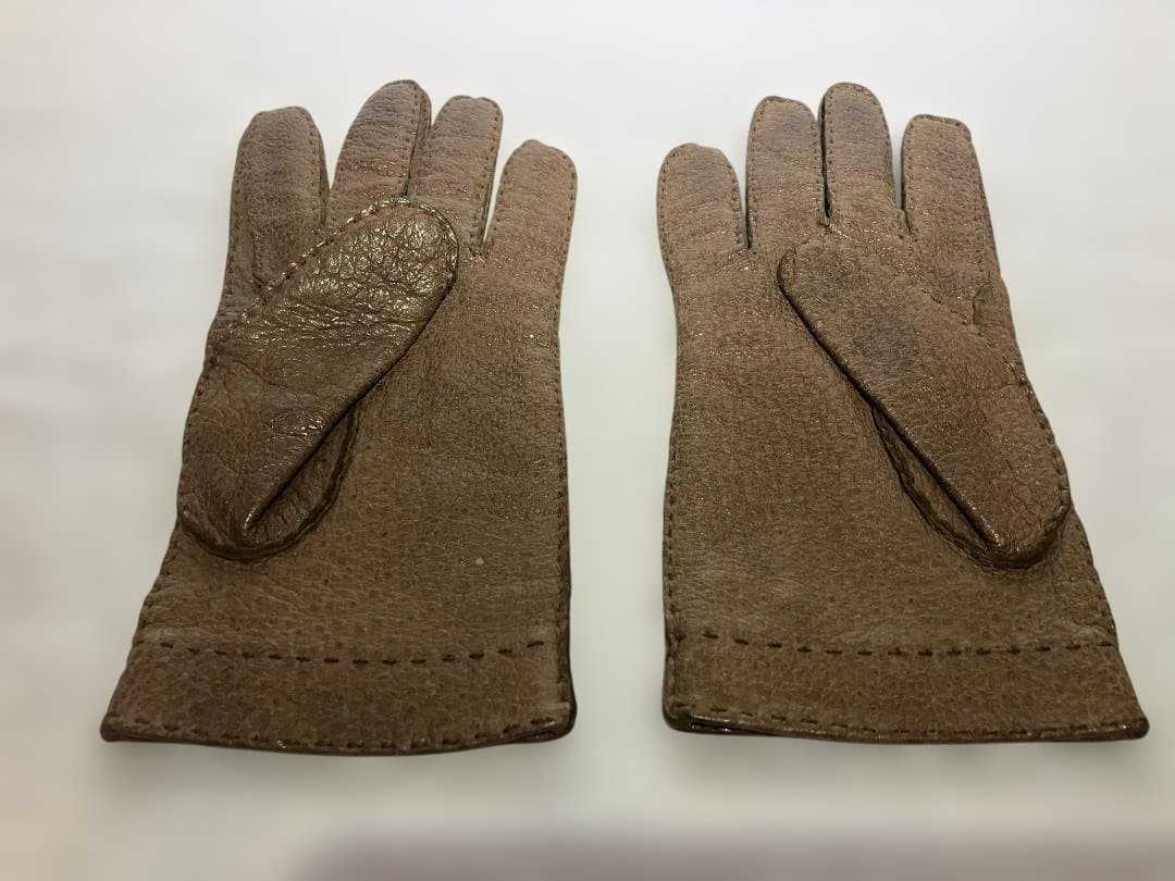 e*e様 restelli リステリー の手袋 ペッカリー100パーセント 裏地