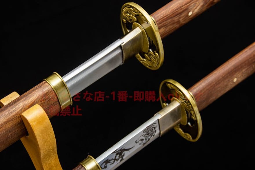 武具　刀装具　日本刀　模造刀   居合刀  ウェッジ唐刀直刃