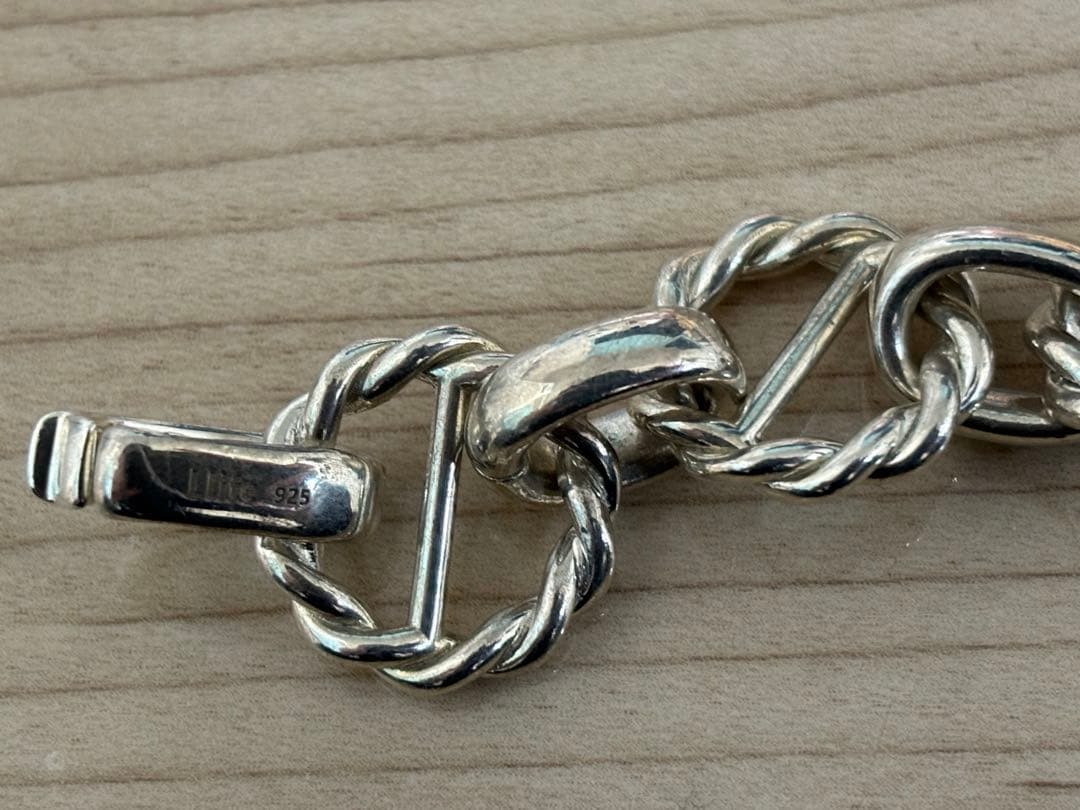 れ*い様 Llife BOTTON BRACELET シルバー925