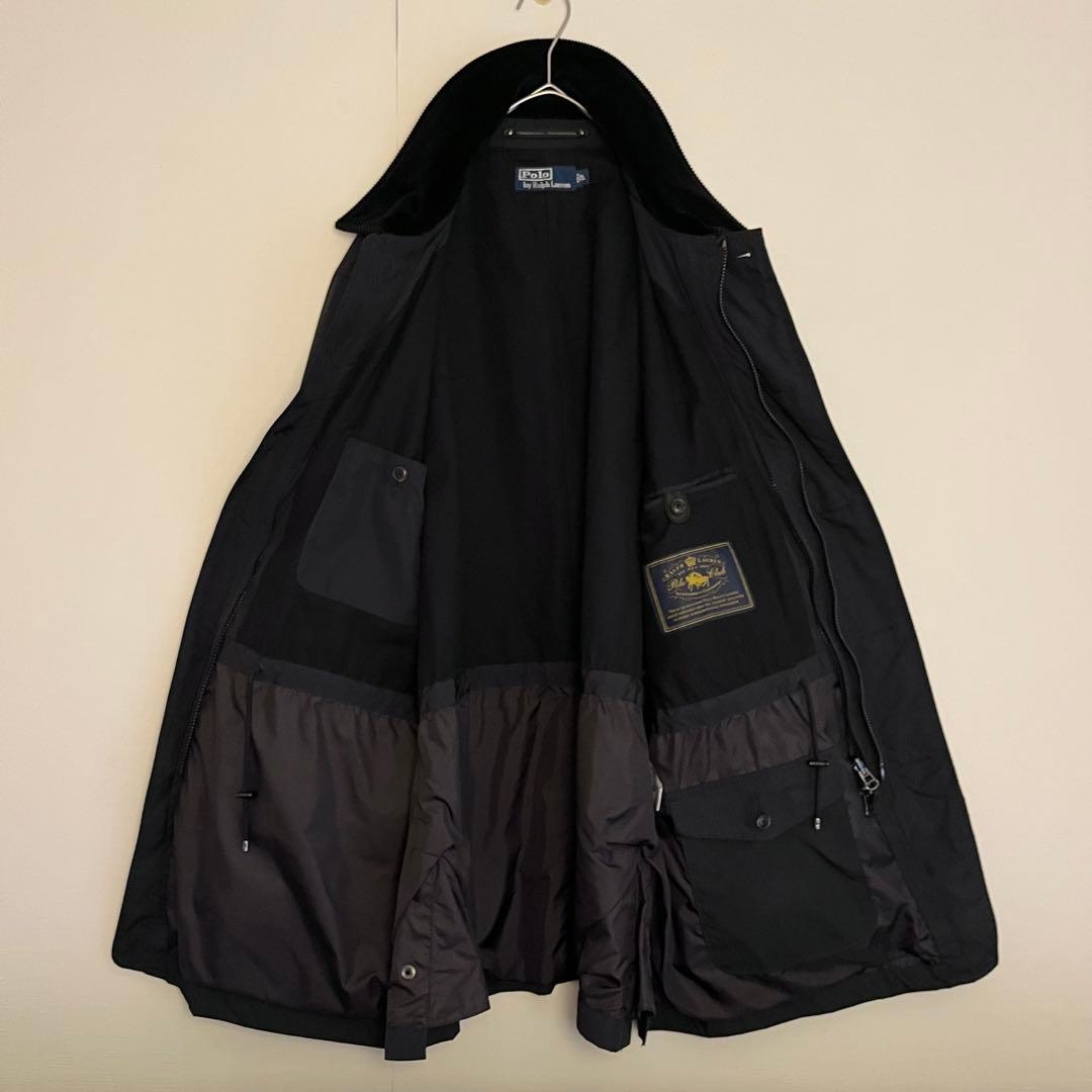 【大人気希少★未使用に近い】ラルフローレンハンティングジャケット★バルマカーン黒