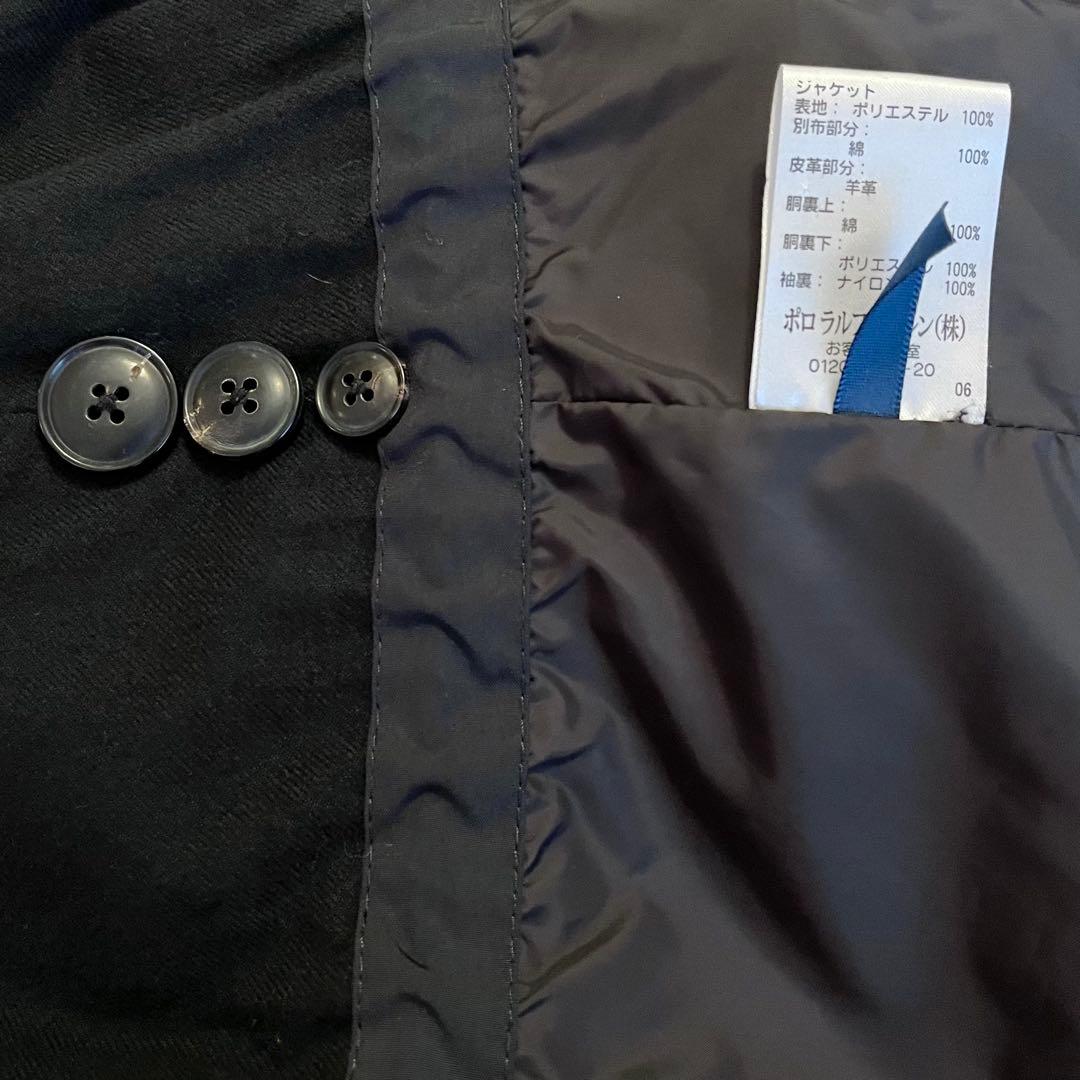 【大人気希少★未使用に近い】ラルフローレンハンティングジャケット★バルマカーン黒