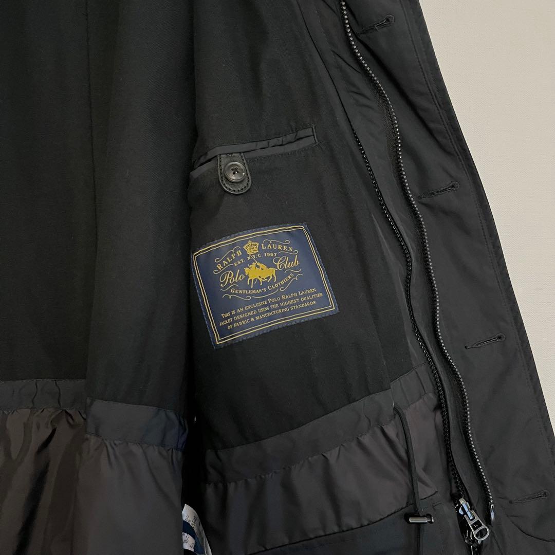 【大人気希少★未使用に近い】ラルフローレンハンティングジャケット★バルマカーン黒
