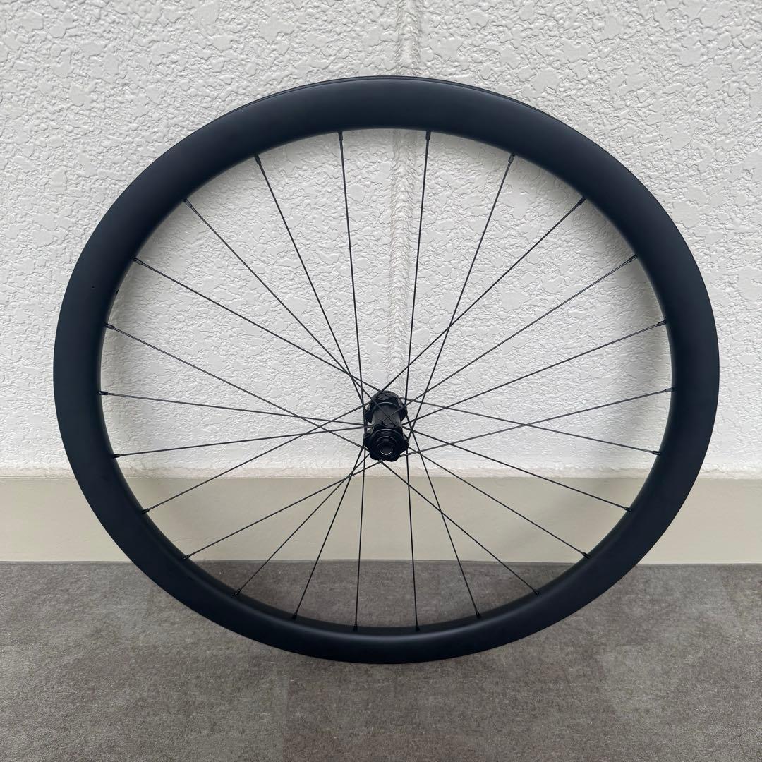 美品 カーボン ホイール ディスク グラベル 700C