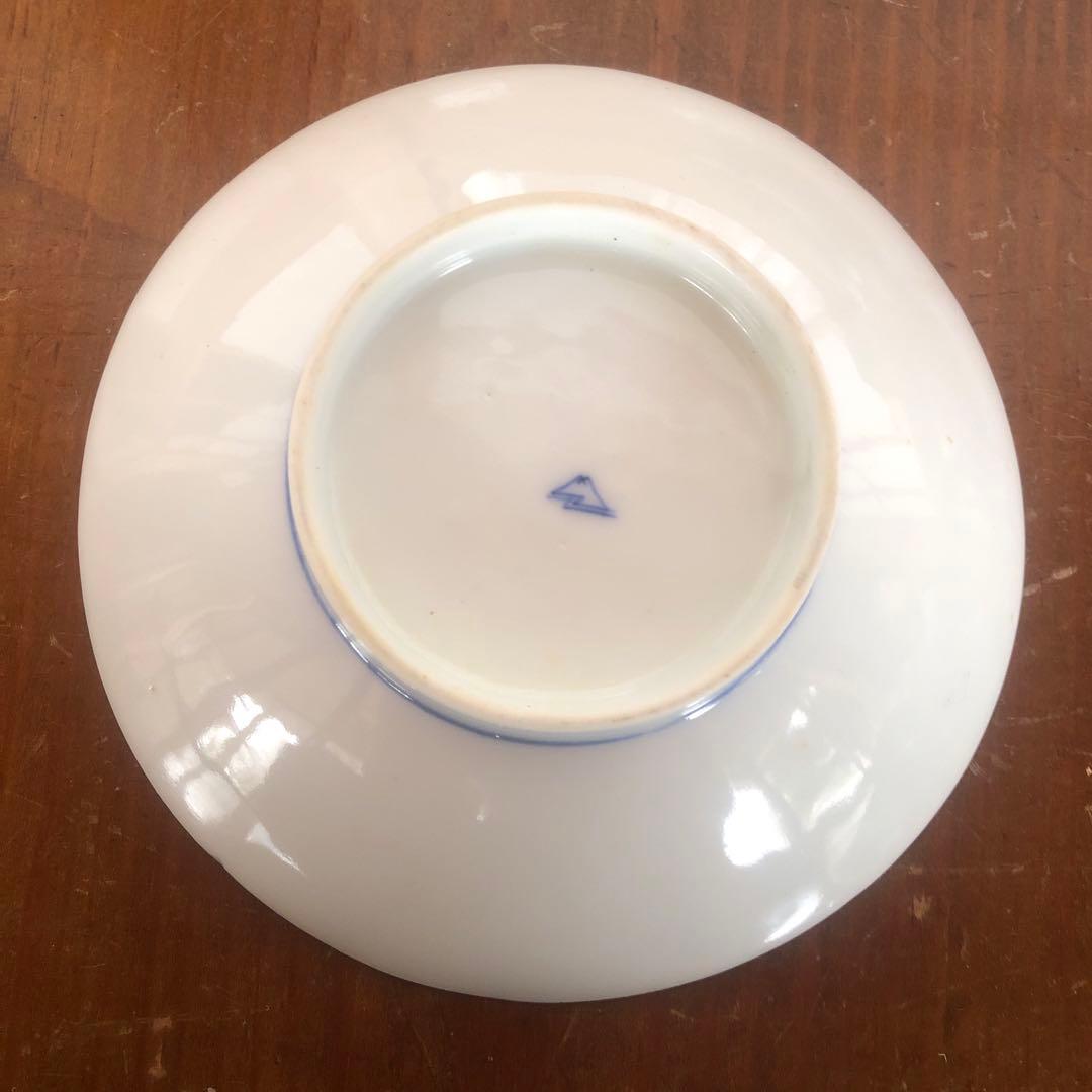 深川製磁 染錦花丸紋 小皿 小鉢 金彩 小付 銘々皿 盛皿 取皿 オールド深川