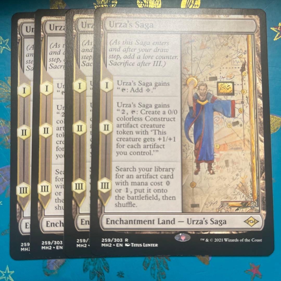 mtg ウルザの物語　４枚　英語　通常