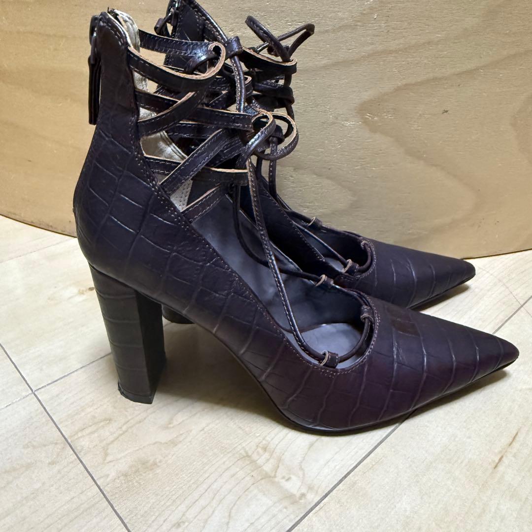 Amerivintage レースアップパンプス　Mサイズ