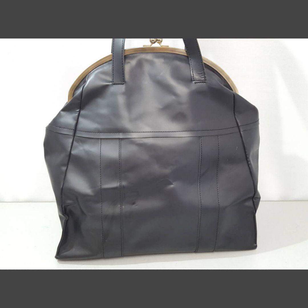 COMME des GARCONS コムデギャルソン 本革レザー がま口 バッグ