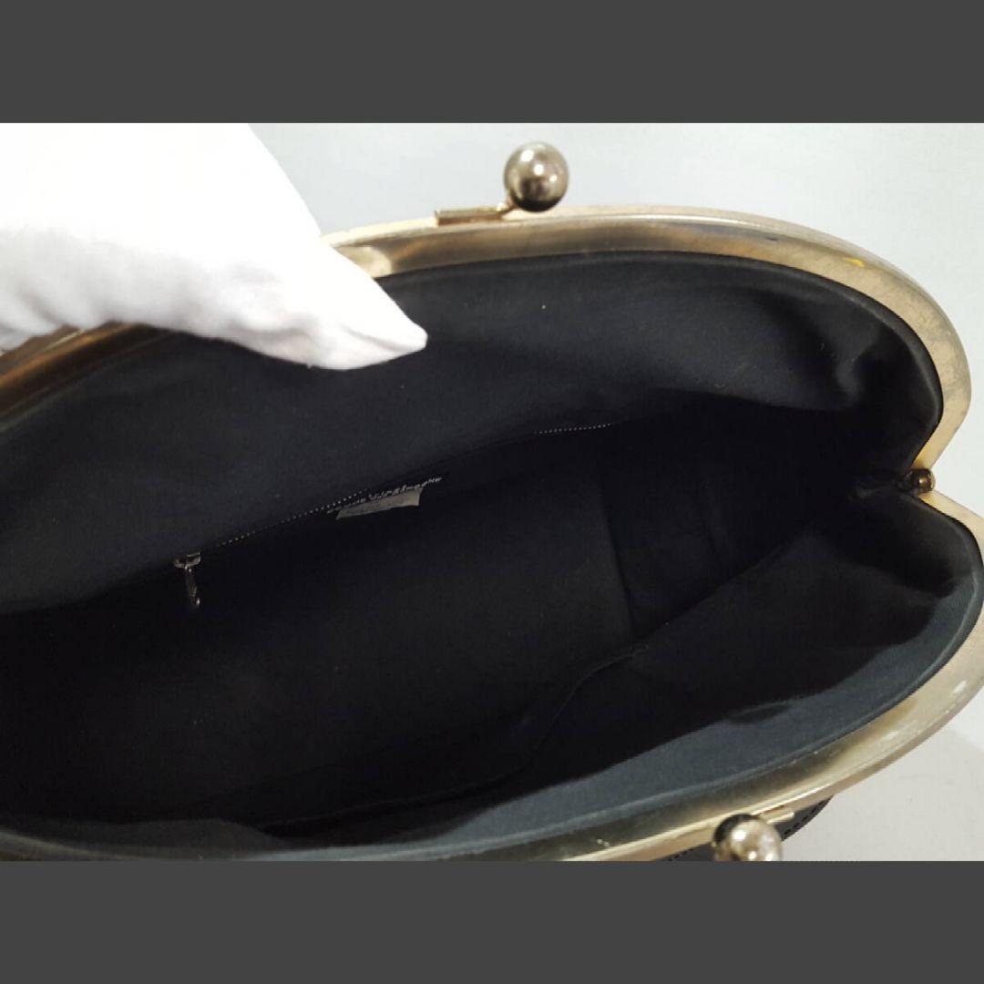 COMME des GARCONS コムデギャルソン 本革レザー がま口 バッグ