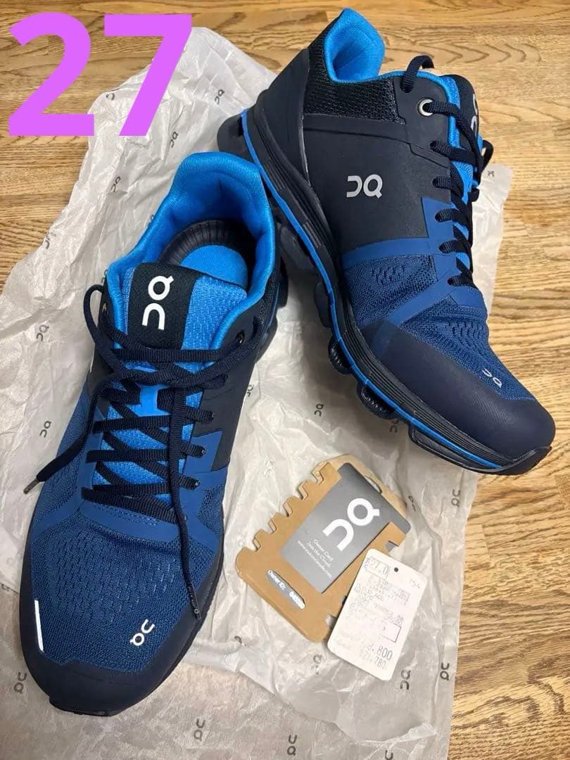 On（オン）メンズ CLOUD ACE 99863 ネイビー色２７cm未使用品