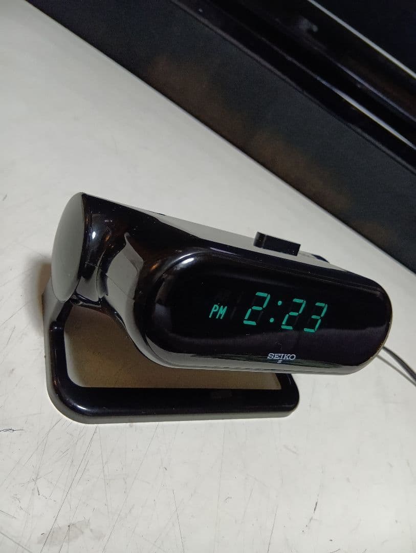 1980's　SEIKO　スペースエイジ　サイバー　デジタル　アラーム　クロック